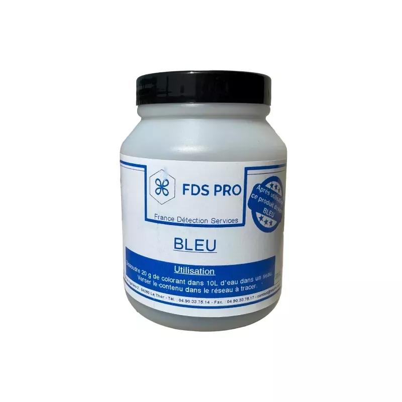 Blue tracer dye
