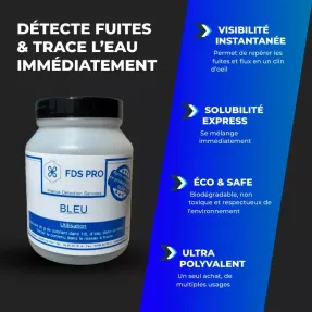 Blue tracer dye