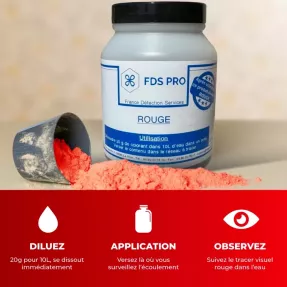 Red tracer dye