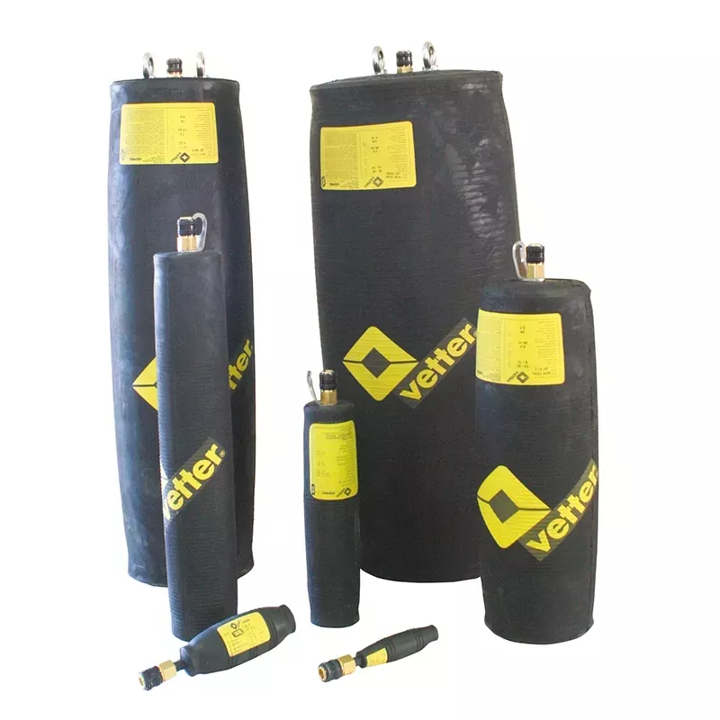 Inflatable pipe plug for leak testing | Fluotracking