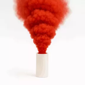 Red Smoke Cartridge ~35 m³ | Fluotracking