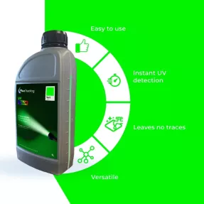 UV COLOR Green – Professional UV fluorescent leak detection dye