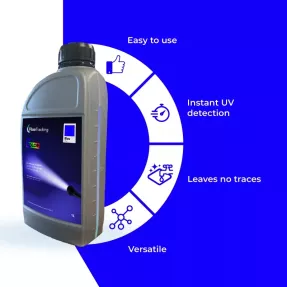 UV COLOR Blue – Professional blue UV fluorescent leak detection dye